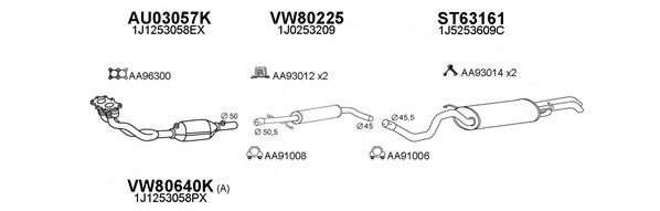 VENEPORTE 800593 Exhaust System